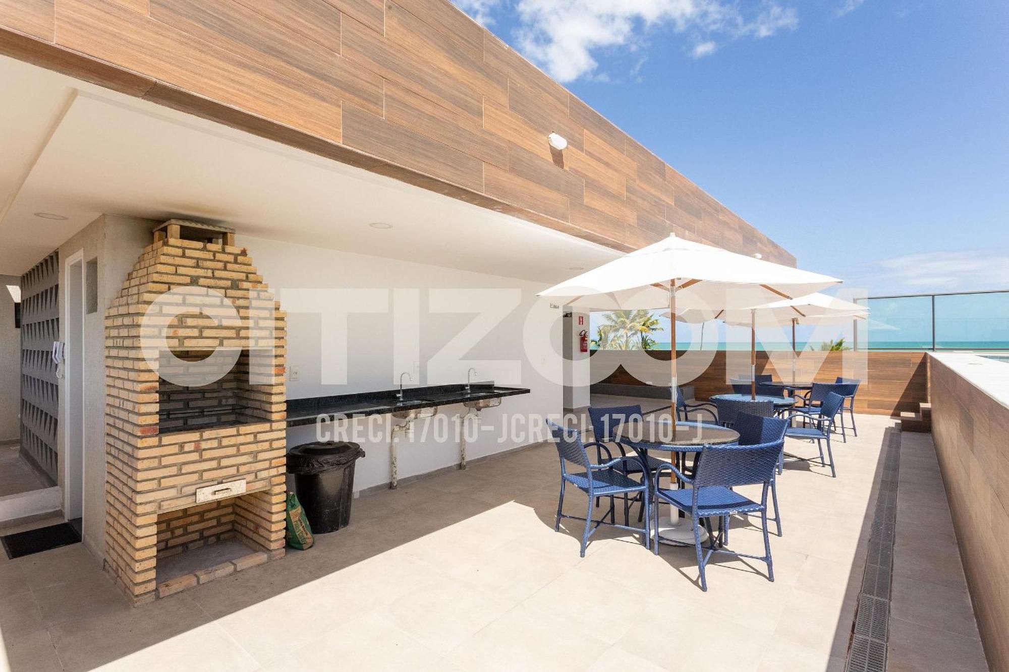 Cohost Flat Porto Principe 303 Rooftop 60m Do Mar *